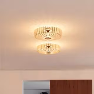 Deckenleuchten fürs Büro aus Holz - Designer Arbeitsplatzbeleuchtung für Home Office und Arbeitszimmer