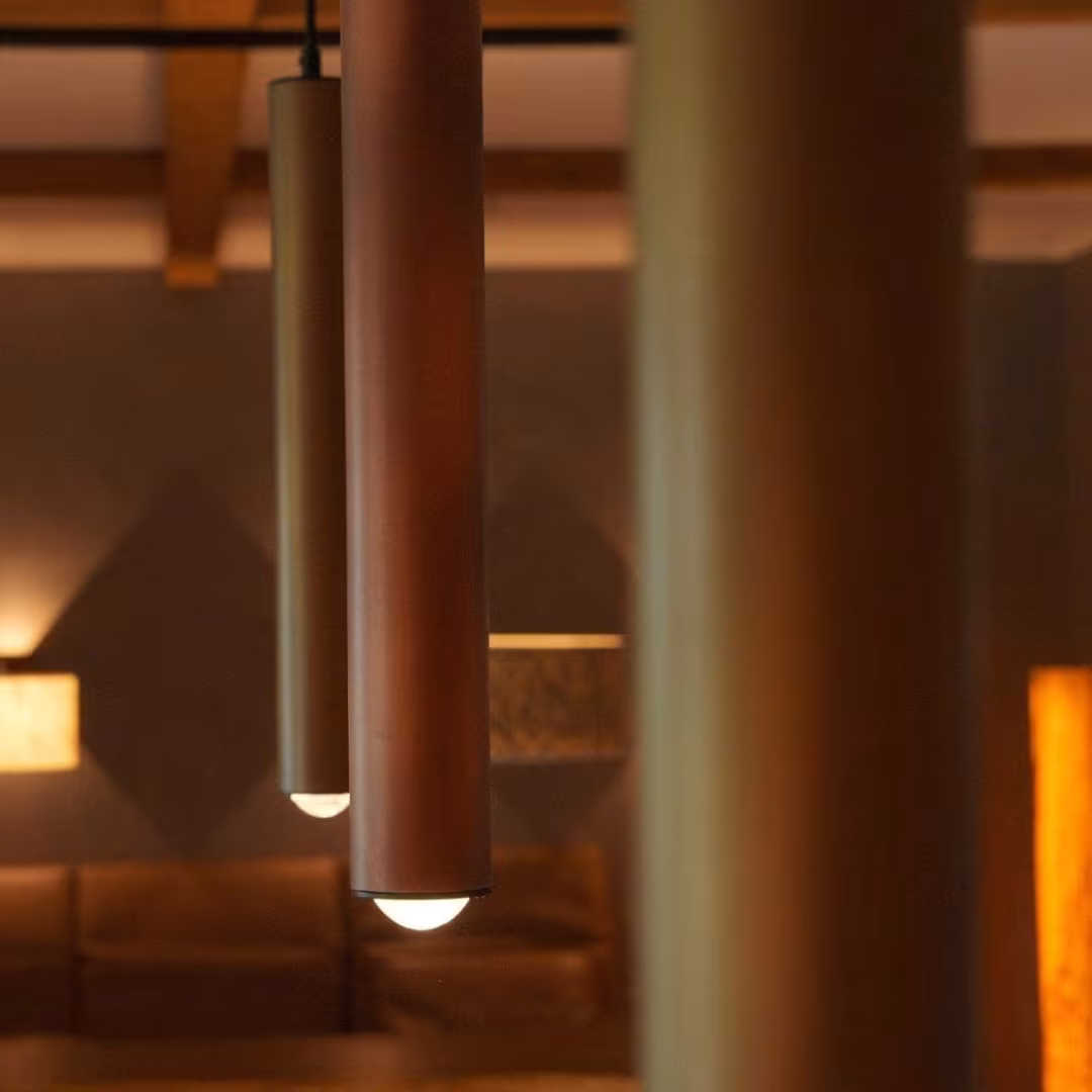 Handgefertigte Arundo Design Pendelleuchte aus natürlichen Materialien, umweltfreundlich von LeuchtNatur. - das Bild 2