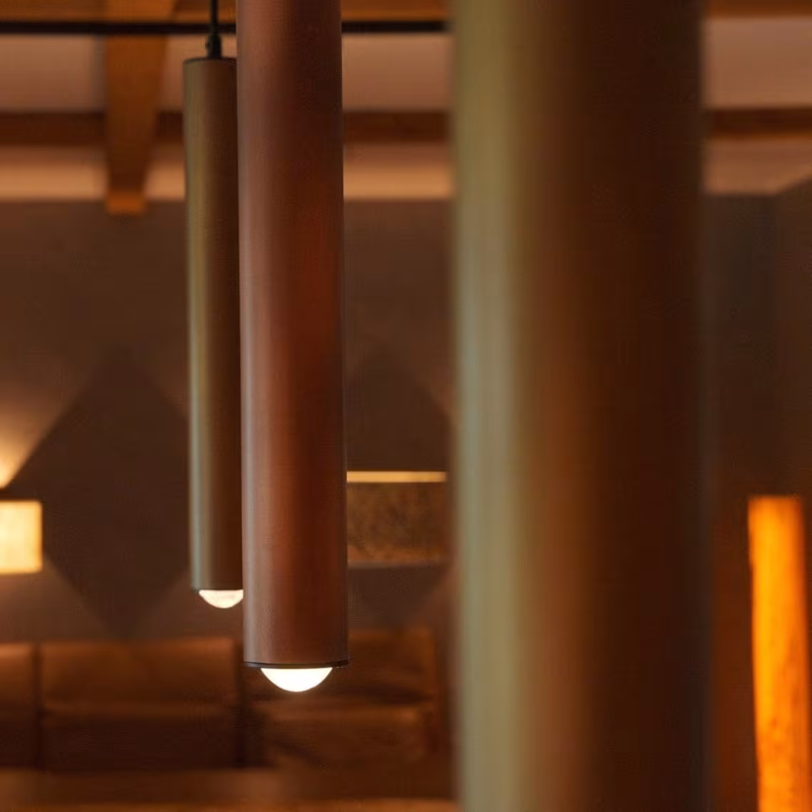 Arundo Design Pendelleuchte 3er Set aus Holz, handgefertigt, umweltfreundlich, 5 Jahre Garantie, LeuchtNatur. - das Bild 1