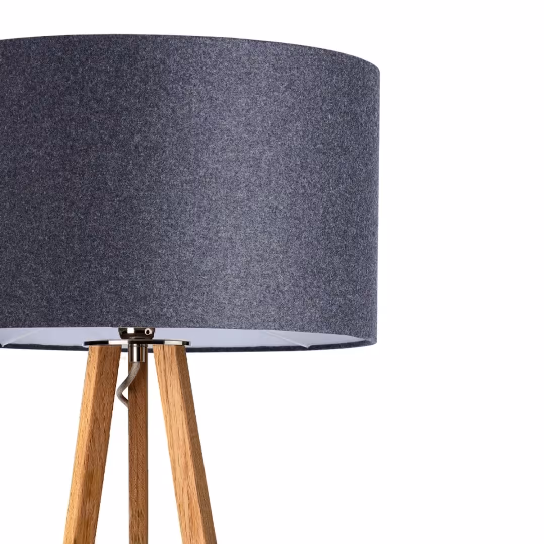 Ligno Holz Stehlampe von LeuchtNatur, handgefertigt aus natürlichen Materialien, umweltfreundlich, Premium-Qualität. - das Bild 5