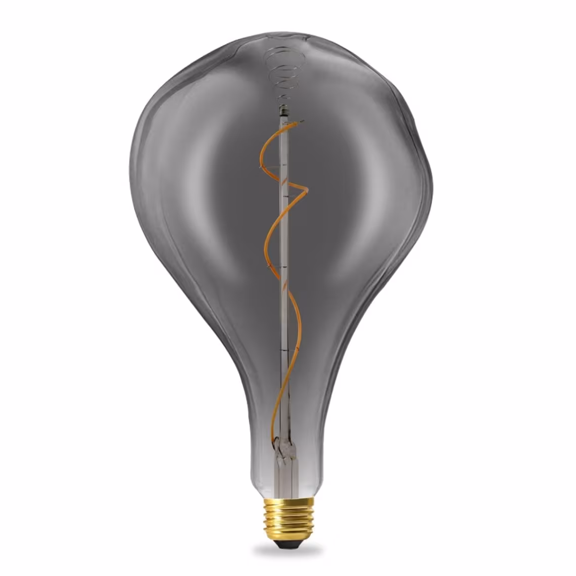 Handgefertigte E27 LED Lampe A165 - 4W Smoky, umweltfreundlich, aus Holz, Premium-Qualität, 5 Jahre Garantie. - das Bild 1