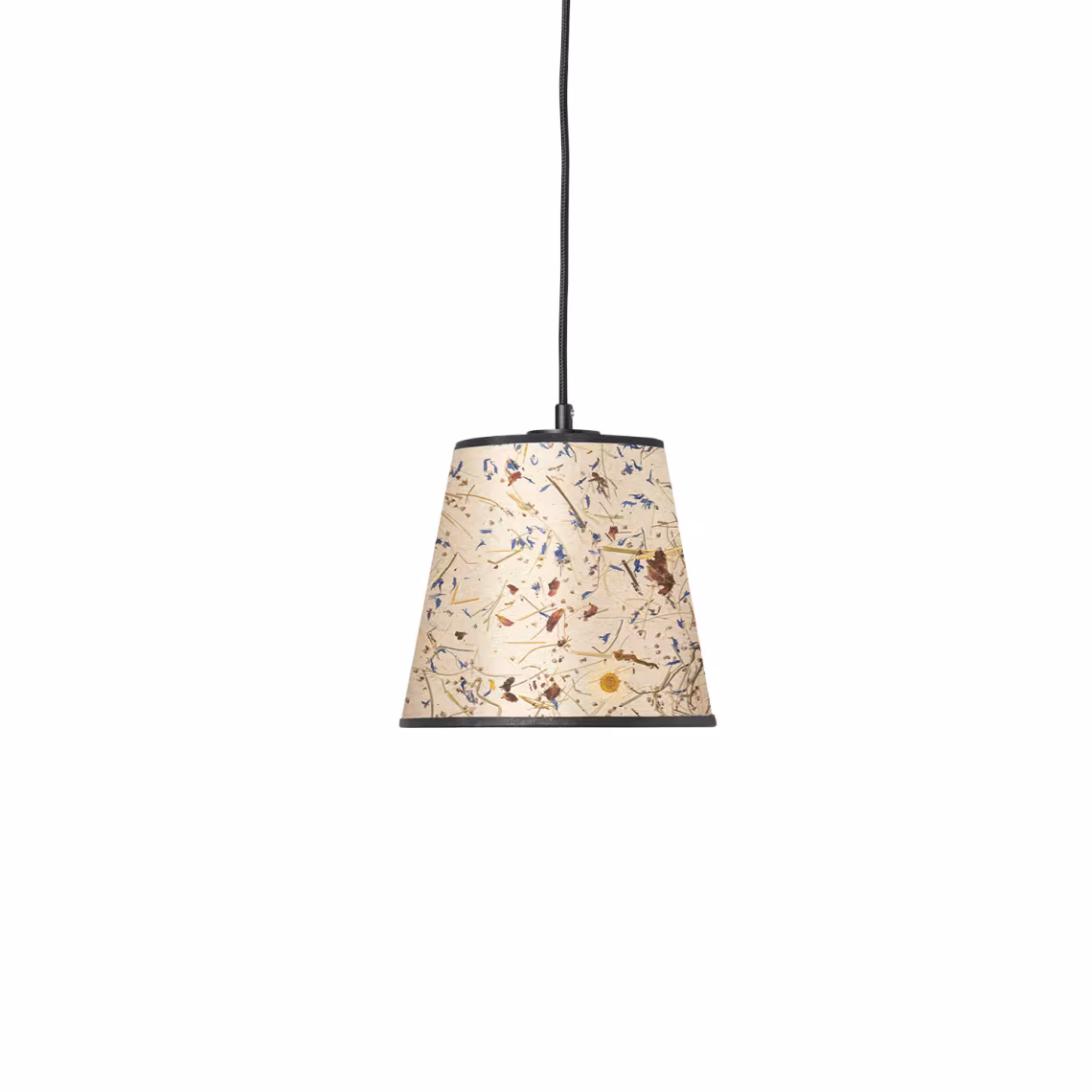 Handgefertigte Natur Pendelleuchte Konus aus Almwiese light, umweltfreundlich, Premium-Qualität, 5 Jahre Garantie. - das Bild 1