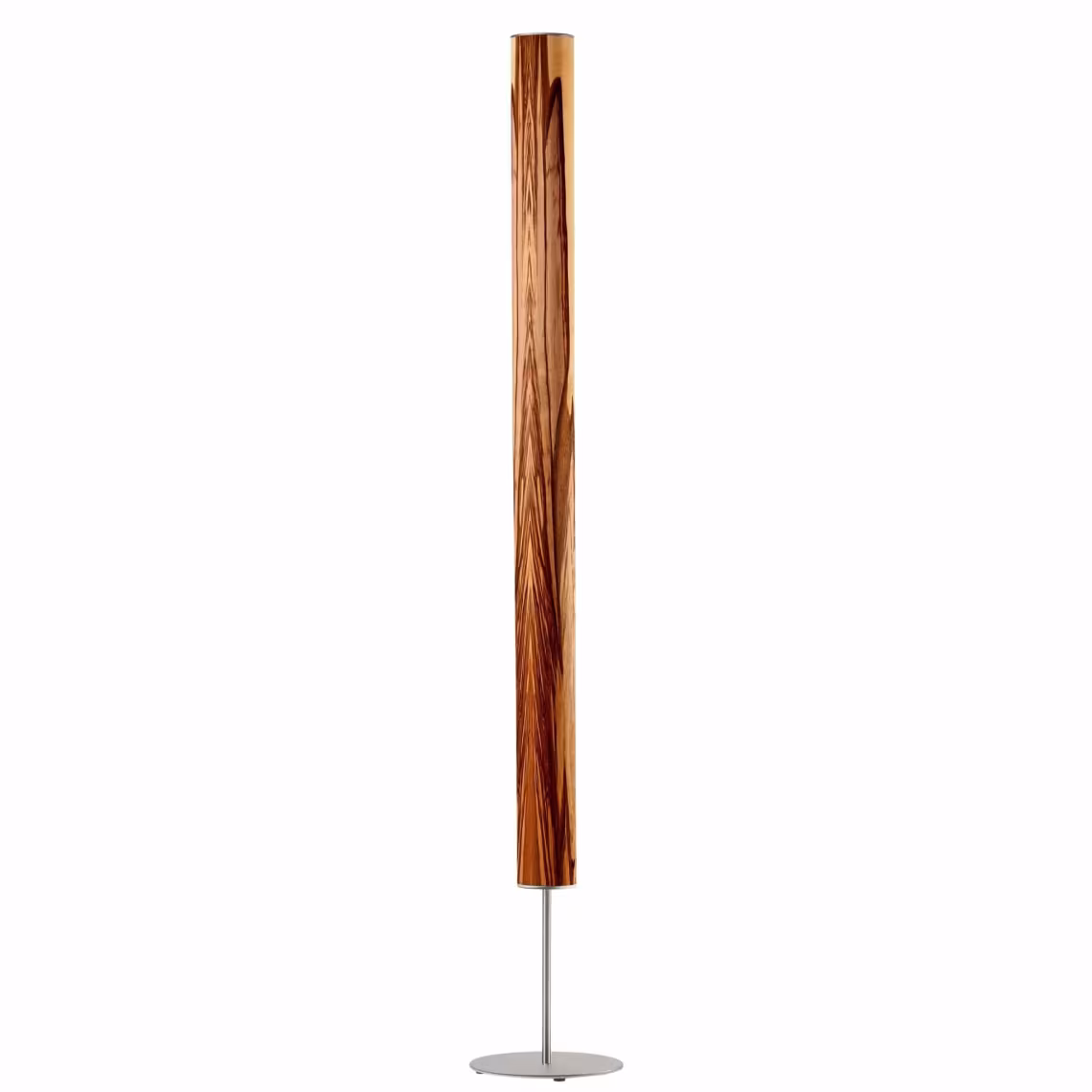 Holzfurnier Stehlampe Columna aus Nussbaum, handgemacht, umweltfreundlich, 5 Jahre Garantie, jetzt kaufen. - das Bild 1