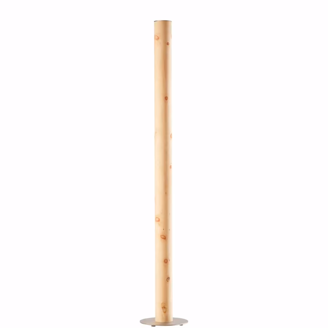 Handgefertigte Gracia Stehleuchte aus natürlichem Zirbenholz, umweltfreundlich und stilvoll mit 5 Jahren Garantie. - das Bild 2