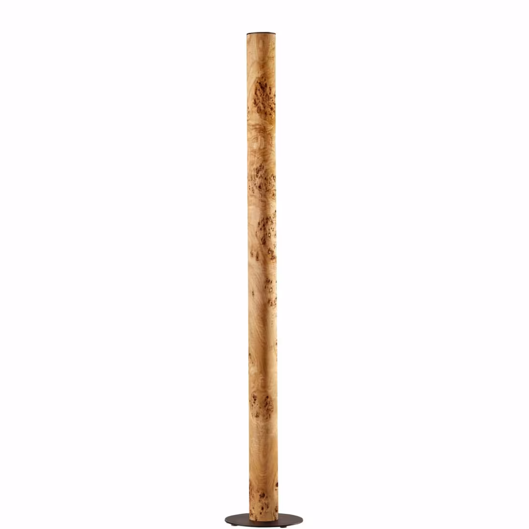 Handgefertigte Stehlampe Gracia aus Pappel Maser, umweltfreundlich, Premium-Qualität, 5 Jahre Garantie. - das Bild 3