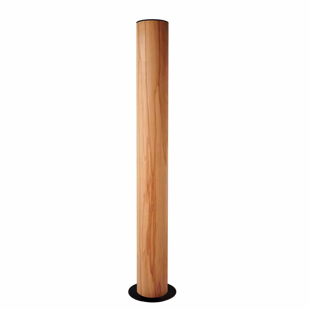 Holzfurnier Stehlampe Lucerna von LeuchtNatur, handgefertigt aus Kernbuche, nachhaltiges Design mit 5 Jahren Garantie. - das Bild 3