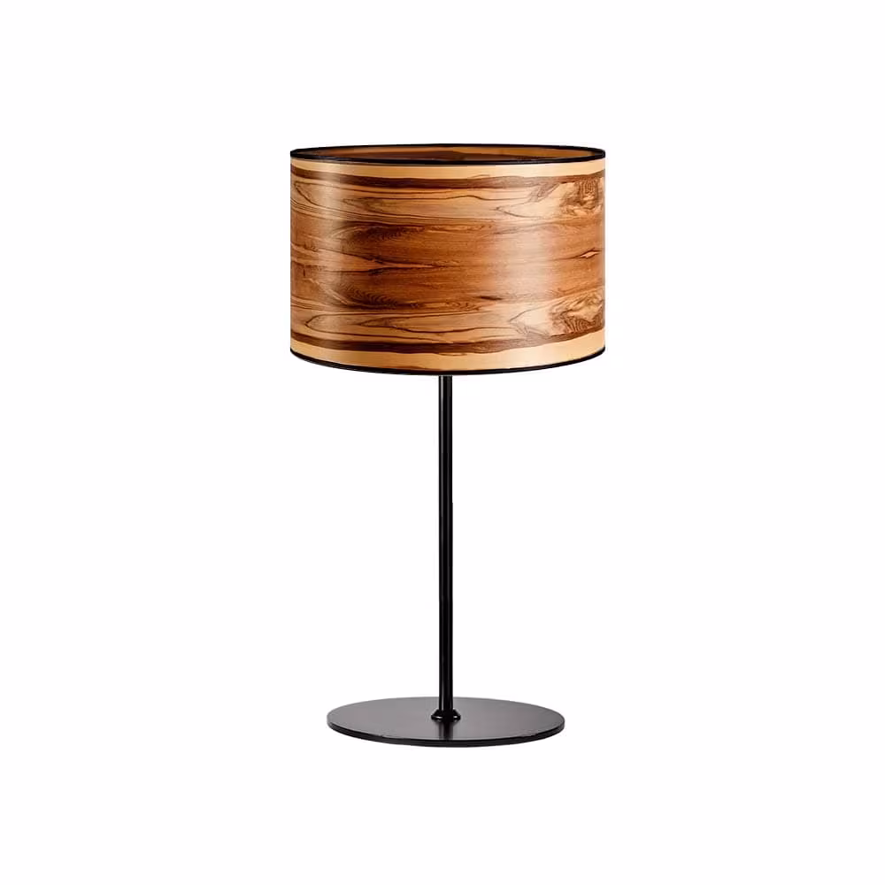 Handgemachte Holz Tischlampe Arboreus 2 aus Nussbaum Satin; umweltfreundliche Premium-Leuchte kaufen. - das Bild 3