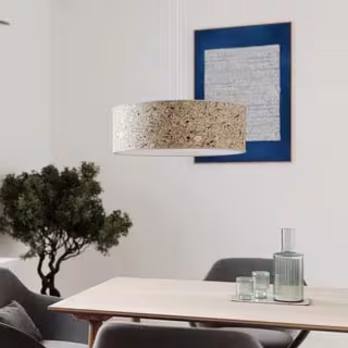 Pendelleuchten fürs Büro über Schreibtisch - Designer Arbeitsplatzbeleuchtung aus Holz für konzentriertes Arbeiten