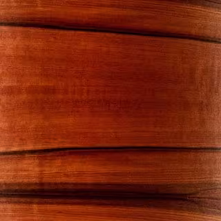 Tineo Lampenschirm aus exotischem Tineo-Holz rotbraun - seltenes Naturholz für Designer Lampen